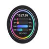 2.8inch USB Monitor 480480 Pixel-Water Cooler Screen / PC Case Secondary Screen / Desktop RGB Ambient Screen, with Music Spectrum Analysis Function, Various Data Monitoring, CNC Metal Case, Black view 1