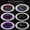 2.8inch USB Monitor 480480 Pixel-Water Cooler Screen / PC Case Secondary Screen / Desktop RGB Ambient Screen, with Music Spectrum Analysis Function, Various Data Monitoring, CNC Metal Case, Black view 3