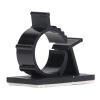 Cable Clips Self Adhesive, 100 Pack, Nylon PA66, Adjustable Wire Management Clamps, Black, Reusable for Home Office Cable Organization view 4