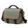 Baolab Camera Bag Case with Tripod Holder Waterproof Anti-Shock DSLR SLR Bag for Canon Nikon Sony Crossbody Shoulder Bag Women Men (Green) view 1