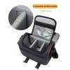Baolab Camera Bag Case with Tripod Holder Waterproof Anti-Shock DSLR SLR Bag for Canon Nikon Sony Crossbody Shoulder Bag Women Men (Green) view 4