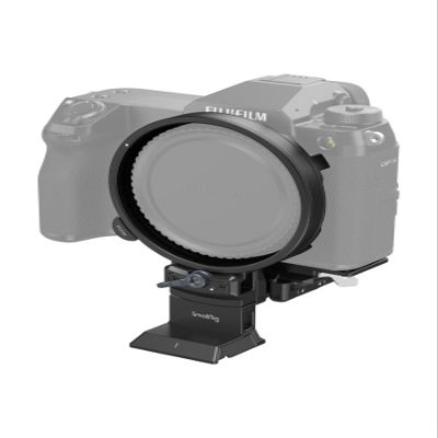 SMALLRIG Rotatable Collar Plate for Fujifilm GFX 100S / 50S II / GFX100 II, Horizontal-to-Vertical Mount, Rotating Collar for Arca-Type, for Manfrotto - 4305
