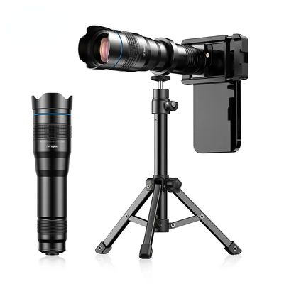 Upgrade 36X Telescope Telephoto Lens 4K HD Monocular with Metal Tripod Universal Clip for Bird Watching Travel Hunting