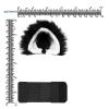 Geekria NOVA Headphones Cat Ear Attachment Compatible with Most Gaming, Over-Ear and On-Ear Headsets, Universal Fit with Adjustable Straps (Black/Black+White) view 4