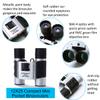 12x25 Small Compact Binoculars for Adults and Kids - Lightweight Mini Pocket Folding Binoculars Gift for Men Women Boys Bird Watching Travel Concerts Sports Camping and Hiking view 4