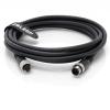 ZBLZGP M12 5 Pin Sensor Connector Male to Female Actuator Signal Industrial Shielded Cable Extension A Code Straight Connector Molded Cable for Device Network 1M/3.3FT view 2