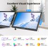ELECROW Laptop Screen Extender 14 Inch, 1080P FHD IPS Dual Portable Monitor Extender, Laptop Extended Monitor Portable for 13"-16.5" Laptops with USB-C/HD Port, Plug and Play for Mac, Wins, Android view 2