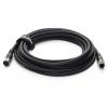 ZBLZGP M12 A-Code 5Pin Shielded Signal Cable, Male to Female Waterproof Circular Connector, Industrial Sensor Actuator Cord for Automation, 5m/16.4ft view 2