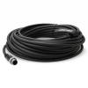 M12 A-Coded 5 Pin Male Pigtail Cable, Industrial Shielded Sensor Wire with Unterminated Open End, PVC Jacket, for Industrial Camera, IO-Link, CANopen, 10 Meters / 32.8 Feet view 2