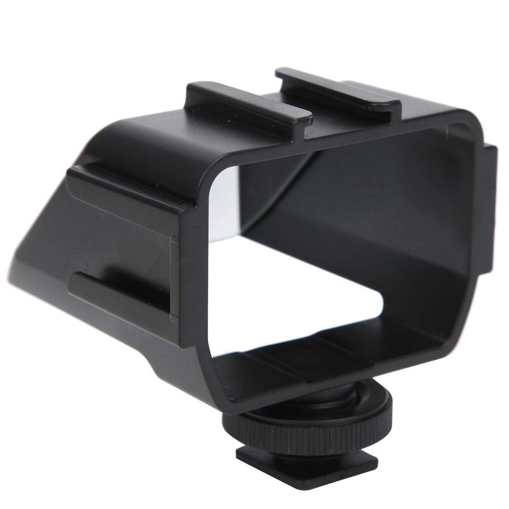 Acouto A74 Flip Screen Cold Shoe Mount for Mirrorless Cameras - Vlog Camera Accessories