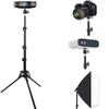 Coret Mini Projector Stand, Portable Camera Holder with 360 Rotatable Head, Adjustable Height 26-60in view 1