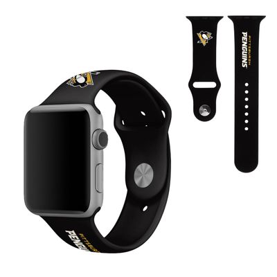 SOAR NHL Silicone Watch Band 38mm, Pittsburgh Penguins