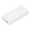 Ethernet Splitter Switch, Gigabit Ethernet Switch RJ45 100-240V Plug and Play ABS for Printer (US Plug) view 1
