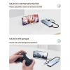 KAYNO USB C HUB, 4-in-1 USB C Adapter Docking Station with USB3.0 * 4, Compatible with MacBook Pro/Air, Other Type C Latops Devices. view 4