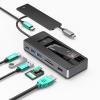 GiGimundo GM28P M.2 NVMe SSD Docking Station - 10Gbps Multi Ports Portable USB-C Hub, PD100W, HDMI 4K 60Hz, SD Card Reader, M.2 Dock for Laptop Mac, Black view 1