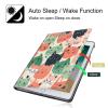 BPQOJB for Kindle Paperwhite Case 10th Generation 2018 6 inch for Kindle Paperwhite E-Reader Case with Adjustable Stand & Auto Wake/Sleep Smart Protect Cover - Colorful Cat Head view 3