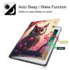 BPQOJB for Kindle Paperwhite Case 11th Generation 2021 6.8 inch for Kindle Paperwhite Signature Edition Case with Adjustable Stand & Auto Wake/Sleep Smart Protect Cover - Cherry Blossom and Owl view 3