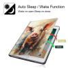 BPQOJB Case for All-New Kindle Fire HD 10 & 10 Plus Tablet 11th Generation 2021 Release 10.1 inch with Adjustable Stand & Auto Wake/Sleep Feature Smart Protect Cover Case - Colorful Pig view 3
