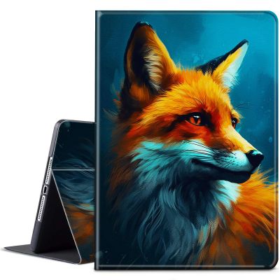 BPQOJB for All-New Fire Max 11 Case 13th Generation 2023 Release 11 inch with Adjustable Stand & Auto Wake/Sleep Feature Smart Protect Cover Tablet Case - Red Fox