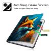BPQOJB for All-New Fire Max 11 Case 13th Generation 2023 Release 11 inch with Adjustable Stand & Auto Wake/Sleep Feature Smart Protect Cover Tablet Case - Red Fox view 3