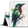BPQOJB for Kindle Paperwhite Case 10th Generation 2018 6 inch for Kindle Paperwhite E-Reader Case with Adjustable Stand & Auto Wake/Sleep Smart Protect Cover - Green Hummingbirds view 1