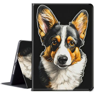 BPQOJB for Kindle Paperwhite Case 10th Generation 2018 6 inch for Kindle Paperwhite E-Reader Case with Adjustable Stand & Auto Wake/Sleep Smart Protect Cover - Dog