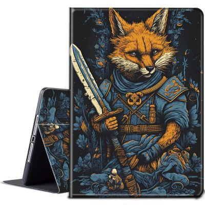 BPQOJB for Kindle Paperwhite Case 11th Generation 2021 6.8 inch for Kindle Paperwhite Signature Edition Case with Adjustable Stand & Auto Wake/Sleep Smart Protect Cover - Leaf and Fox