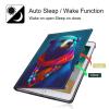 BPQOJB for Kindle Paperwhite Case 10th Generation 2018 6 inch for Kindle Paperwhite E-Reader Case with Adjustable Stand & Auto Wake/Sleep Smart Protect Cover - Bear Wearing Scarf view 3