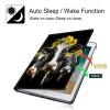 BPQOJB for Kindle 2022 Case 11th Generation 6.0 inch 2022 Release with Adjustable Stand & Auto Wake/Sleep Smart Protect Cover Case - Cow and Sunflower Flower view 3