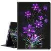 BPQOJB for Kindle 2022 Case 11th Generation 6.0 inch 2022 Release with Adjustable Stand & Auto Wake/Sleep Smart Protect Cover Case - Purple Flower view 1