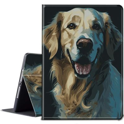 BPQOJB for Kindle Paperwhite Case 10th Generation 2018 6 inch for Kindle Paperwhite E-Reader Case with Adjustable Stand & Auto Wake/Sleep Smart Protect Cover - Cute Dogs