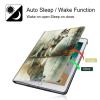 BPQOJB for Kindle Paperwhite Case 10th Generation 2018 6 inch for Kindle Paperwhite E-Reader Case with Adjustable Stand & Auto Wake/Sleep Smart Protect Cover - Forest Wolf view 3