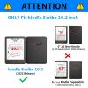 BPQOJB for Kindle Scribe Case with Adjustable Stand & Auto Wake/Sleep PU Leather Slim Smart Protect Cover Tablet Case for Kindle Scribe 10.2 inch 2022 - Cute Cats view 2