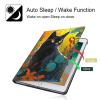 BPQOJB for Kindle Paperwhite Case 10th Generation 2018 6 inch for Kindle Paperwhite E-Reader Case with Adjustable Stand & Auto Wake/Sleep Smart Protect Cover - Leaf Flower Cat view 3