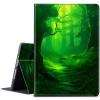 BPQOJB for Kindle 2022 Case 11th Generation 6.0 inch 2022 Release with Adjustable Stand & Auto Wake/Sleep Smart Protect Cover Case - Green Forest view 1