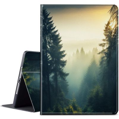 BPQOJB for Kindle Paperwhite Case 11th Generation 2021 6.8 inch for Kindle Paperwhite Signature Edition Case with Adjustable Stand & Auto Wake/Sleep Smart Protect Cover - Forest and Sunset
