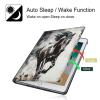BPQOJB for Kindle Scribe Case with Adjustable Stand & Auto Wake/Sleep PU Leather Slim Smart Protect Cover Tablet Case for Kindle Scribe 10.2 inch 2022 - Running Black Horse view 3