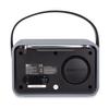 Ocean Digital WR-330 Wi-Fi Internet FM Radio Portable with Hand Strap and Passive Bass Radiator Preset Keys Rechargeable Battery Bluetooth Receiver Stress Relief Relaxation 2.4 Color Display view 3