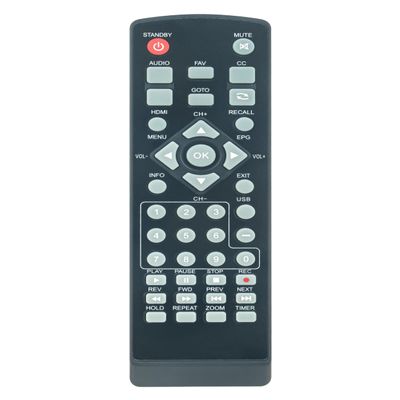 AT103B Replaced Remote Control fit for EMATIC Digital Converter Box RTAT103B AT103B