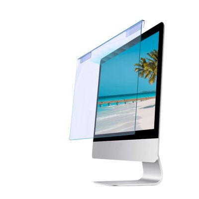 AIZYR Computer Anti Blue Light Screen Protector,Anti Blue Light Blocking Filter,Anti-UV Eye Protection/Anti Scratch Widescreen Laptop Frame Hanging Type,15 inch/360 * 220mm