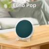 Compatible with Amazon Echo Pop Holder, Echo Pop Stand Holder, Echo Pop Desktop Stand with Integrated Cable Management, No Screws Required, Speaker Accessory Rack (Transparent, 1 Piece) view 3