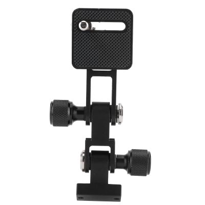 Camera LongFocus Bracket, Aluminum Alloy Long Camera Lens Supporter, Adjustable Height, for DSLR Camera Photography