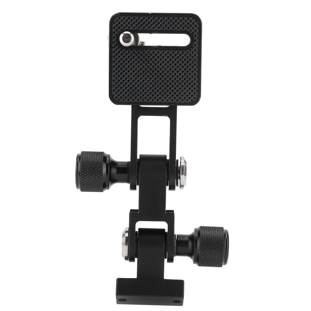 Camera LongFocus Bracket, Aluminum Alloy Long Camera Lens Supporter, Adjustable Height, for DSLR Camera Photography