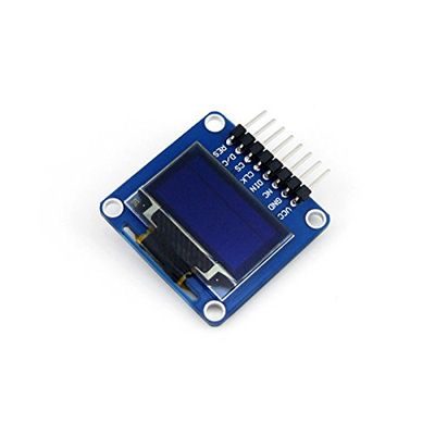 0.96inch OLED(A) Compatible with Raspberry Pi/Jetson Nano/Arduino/STM32 128*64 Resolution 3-wire/4-wire SPI I2C Interfaces Straight/Vertical Pinheader