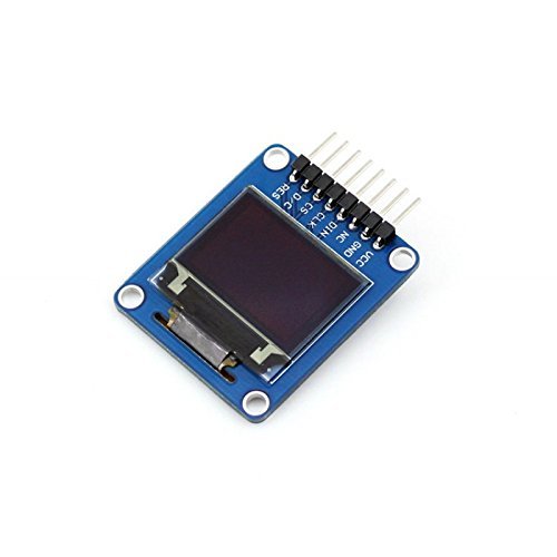 0.95inch RGB OLED(A) Compatible with Raspberry Pi/Jetson Nano/Arduino/STM32 9664 Resolution SPI Interface Curved/Horizontal Pinheader