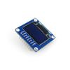 0.96inch OLED(B) Compatible with Raspberry Pi/Jetson Nano/Arduino/STM32 128*64 Resolution 3-wire/4-wire SPI I2C Interfaces Straight/Vertical Pinheader view 1