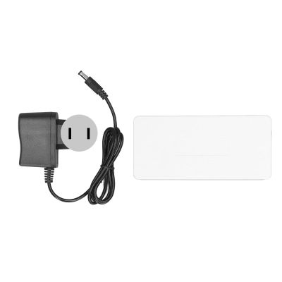100240V 8 Port Gigabit Ethernet Switch with Plug and Play Intelligent Forwarding for QoS Data ABS Material (US Plug)