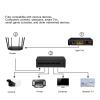 100240V 8 Port Gigabit Ethernet Switch with Plug and Play Intelligent Forwarding for QoS Data ABS Material (US Plug) view 3