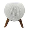 Wooden Tripod Stand for Homepod Mini,Tripod Holder with Metal Frame, Safe Stable Mount with Black Silicone pad for Apple HomePod Mini Home pod (only Stand) (Wooden Stand) view 1