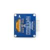 1.3inch OLED(A) Compatible with Raspberry Pi/Jetson Nano/Arduino/STM32 128*64 Resolution 3-wire/4-wire SPI I2C Interfaces Curved/Horizontal Pinheader view 2